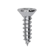 10 x 3/4" Phillips Flat Head Wood Screw Zinc