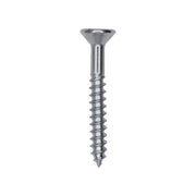 10 x 1-1/2" Phillips Flat Head Wood Screw Zinc