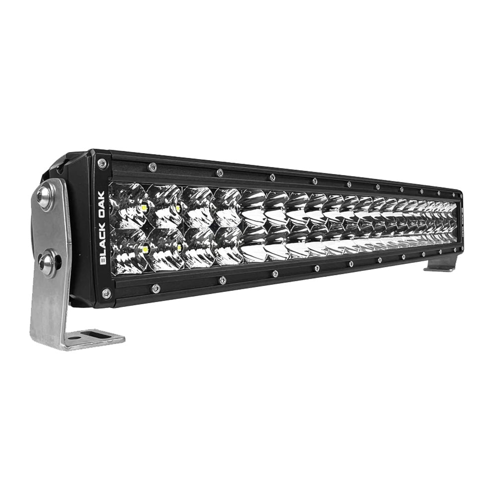 Pro Series 3.0 Double Row 20" LED Light Bar - Combo Optics - Black Housing