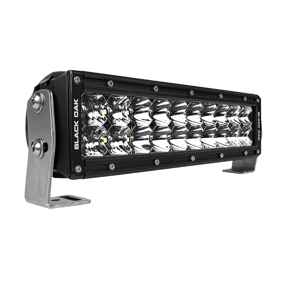 Pro Series 3.0 Double Row 10" LED Light Bar - Combo Optics - Black Housing