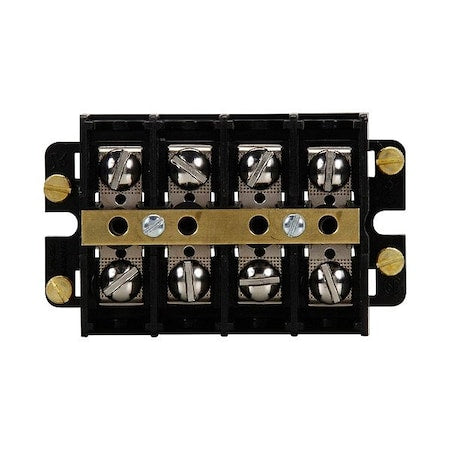 BarrierTerminalStrip,60A,6AWGMax,600V