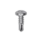 #8-18 x 7/16" Phillips Pan Head Number 2 Teks Screw Zinc