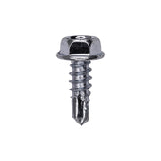 #8-18 x 7/16" Hex Washer Head Number 2 Teks Screw Zinc