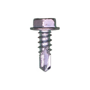 #8 x 1/2" Hex Washer Head Teks Tapping Screw Zinc