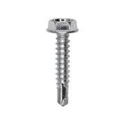 #10-16 x 1" Teks Washer Head Number 2 Teks Screw Zinc