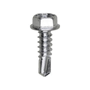 #12-14 x 3/4" Teks Washer Head Number 3 Teks Screw Zinc