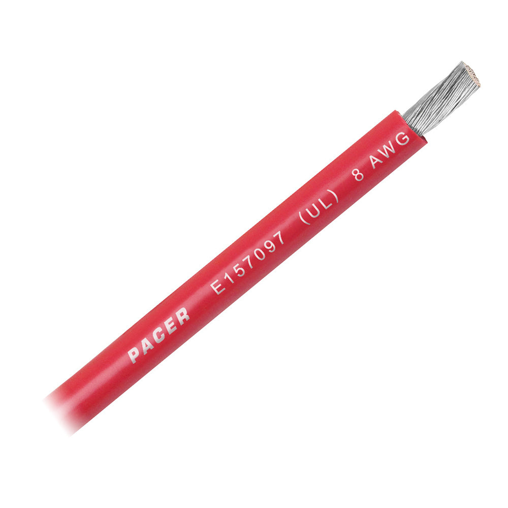 Red 8 AWG Battery Cable - Sold By The Foot
