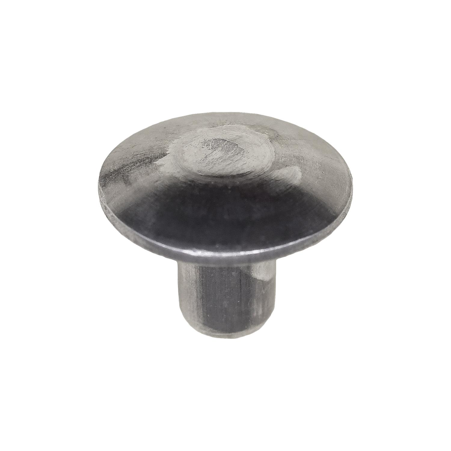 1/4" Diameter x 3/8" Solid Aluminum Brazier Head