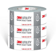 DuctTape,Silver,30ydL,1-7/8inW,PK3