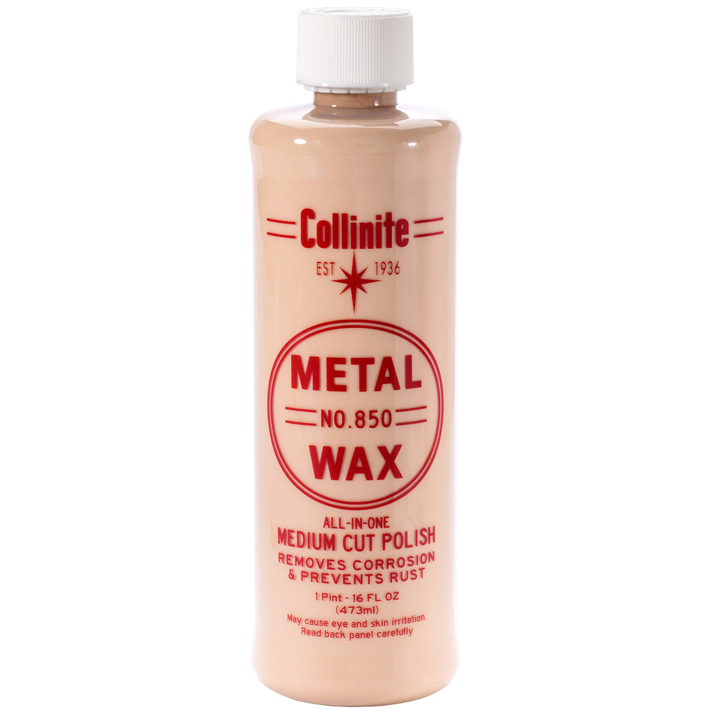 850 Metal Wax - Medium Cut Polish - 16oz