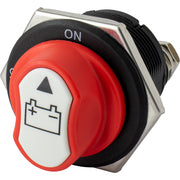 Mini Battery Switch Key w/Removable Knob - 32V & 300A