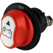 Mini Battery Switch Key w/Removable Knob - 32V & 100A