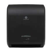 enMotion Touchless Paper Towel Dispenser, Wall Mount, Black, For 1-3/4 in Dia x 10 in W Paper Towels