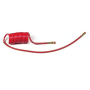 Coiled Air 15 ft. Red Single,12" Lead/4