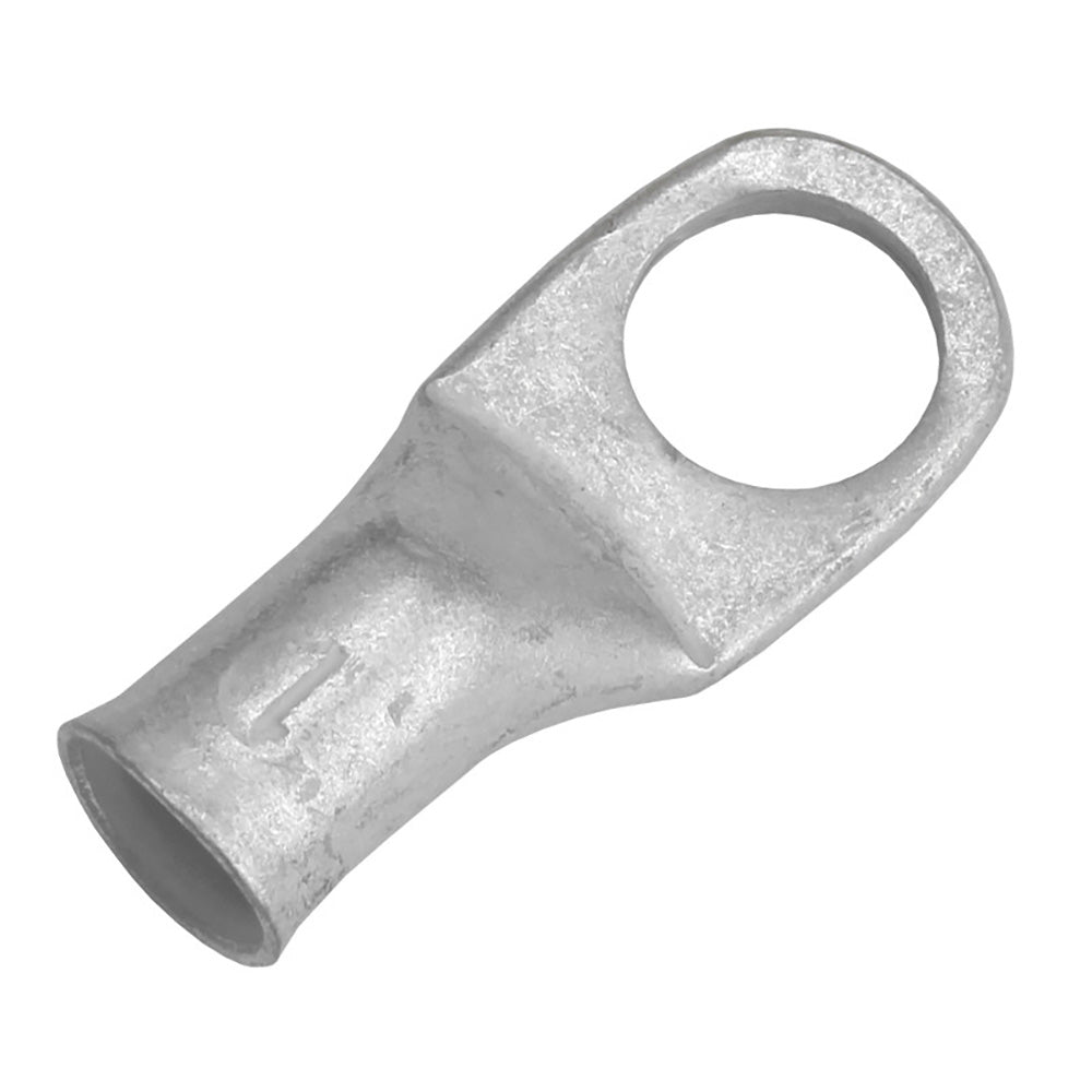 Tinned Lug 1 AWG - 1/2" Stud Size - 10 Pack