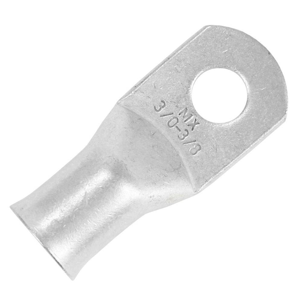Tinned Lug 3/0 AWG - 3/8" Stud Size - 10 Pack