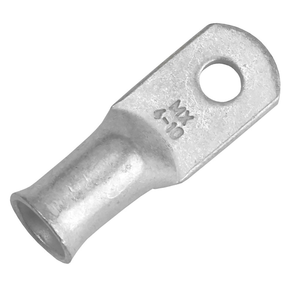 Tinned Lug 4 AWG - #10 Stud Size - 2 Pack