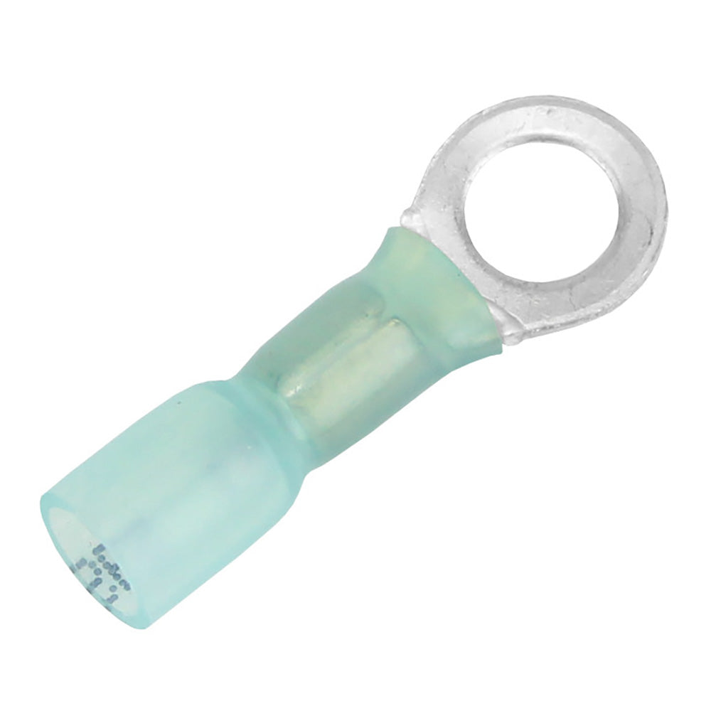 16-14 AWG Heat Shrink Ring Terminal - 1/4" Stud Size - 3 Pack