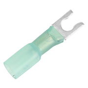 16-14 AWG Heat Shrink Spade Terminal - #10 Stud Size - 100 Pack