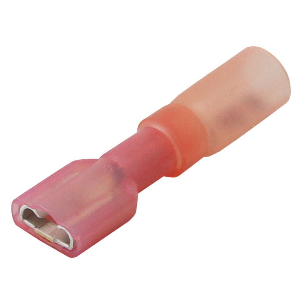 22-18 AWG Heat Shrink Female Disconnect - 25 Pack