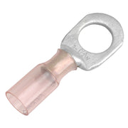 8 AWG Heat Shrink Ring Terminal - 1/2" Stud Size - 25 Pack
