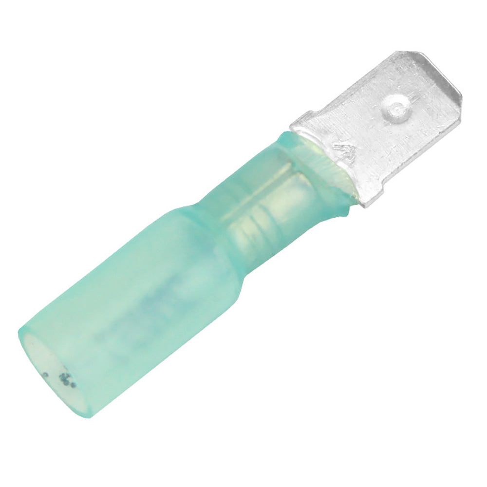 16-14 AWG Heat Shrink Male Disconnect - 100 Pack