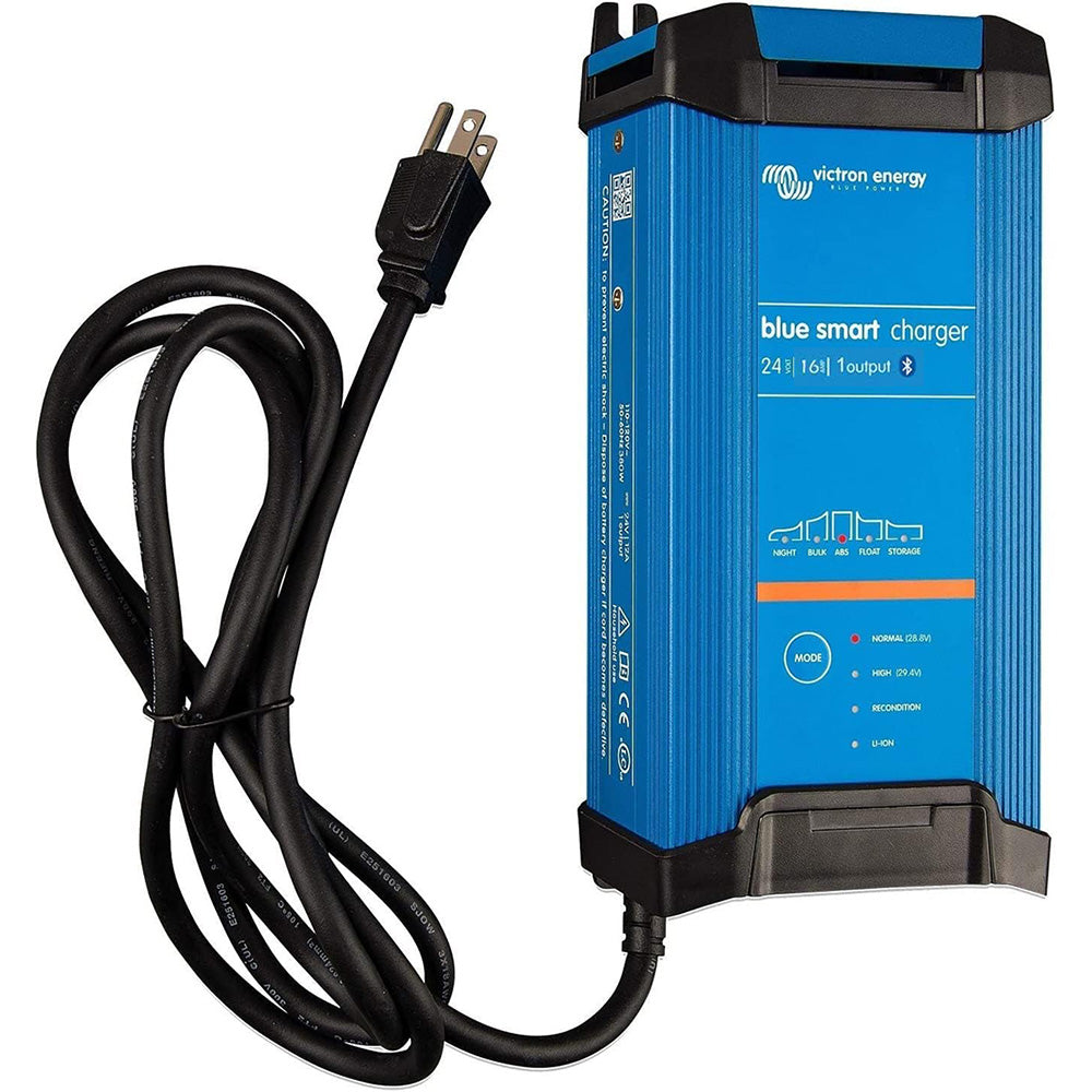 Blue Smart IP22 24VDC 16A 1 Bank 120V Charger - Dry Mount