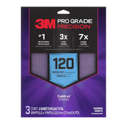 Precision Faster Sanding Sheets, PK3