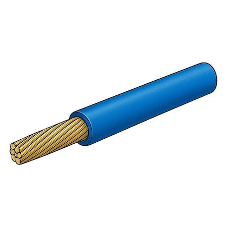 Automotive Wire, 10 AWG, Blue, 25 ft