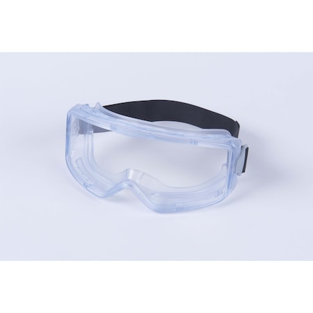 Safety Goggles, Clear Acetate Lens, Anti-Fog & Anti-Scratch, Indirect Vented, Neoprene Strap, 3000 Series