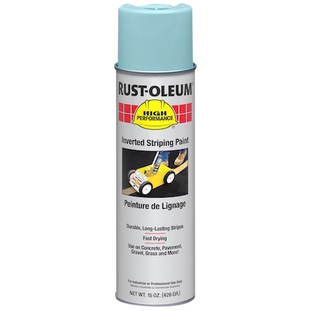 Inverted Striping Paint, 20 oz, Blue, Solvent -Based