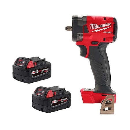 M18 5.0 Battery 2PK + M18 Impact Wrench