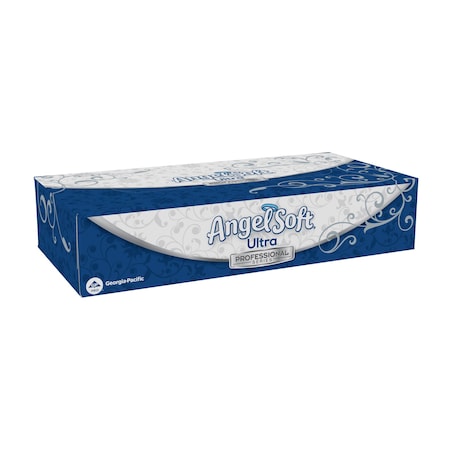 ANGEL SOFT 2 Ply Facial Tissue, 126 Sheets, 30 PK