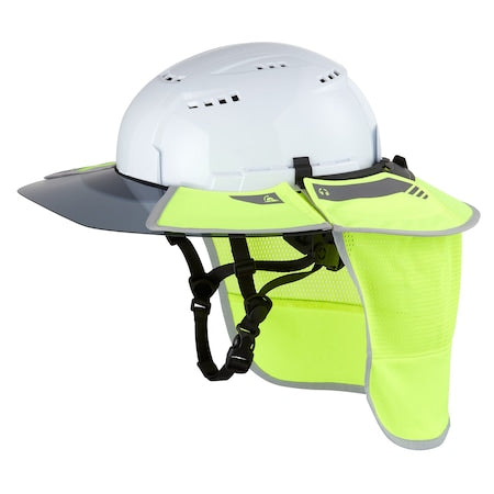BOLT Tinted Brim Sun Visor with Mesh High Visibility Sunshade