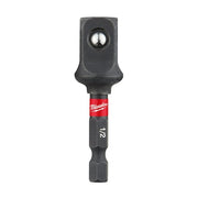 SHOCKWAVE 1/4 in. Hex to 1/2 in. Square Socket Adapter