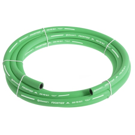 3/4" x 25' Green EPDM Rubber Air Hose, 300 PSI, Bulk Hose