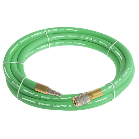 3/8" X 25' GREEN FRONTIER 250 lb 1/4 M+F IND QC