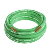 1/2" x 50' Green EPDM Rubber Air Hose, 300 PSI, 1/2" MNPT x MNPT