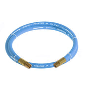 3/8" x 5' Blue EPDM Rubber Air Hose, 300 PSI, 1/4" MNPT x FNPSM