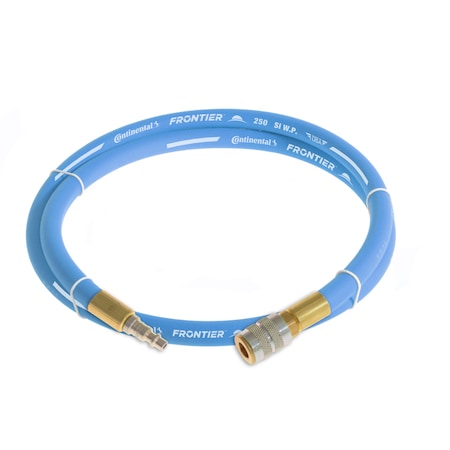 3/8" X 10' BLUE FRONTIER 250 lb 1/4 M+F IND QC