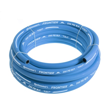 1/2" x 100' Blue EPDM Rubber Air Hose, 300 PSI, Bulk Hose
