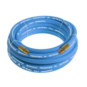 1/2" x 75' Blue EPDM Rubber Air Hose, 300 PSI, 1/2" MNPT x MNPT