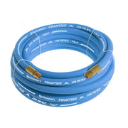 1/2" x 100' Blue EPDM Rubber Air Hose, 300 PSI, 1/2" MNPT x FNPSM
