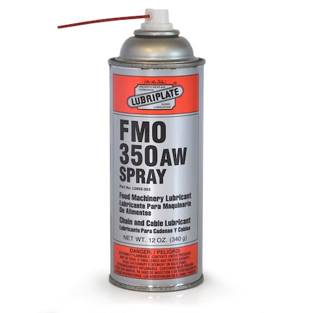 Hydraulic Oil,12oz,Aerosol,Clear,PK12
