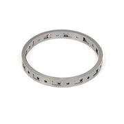 Band Coil,500 ft.,1/2" Perforated 301 SS