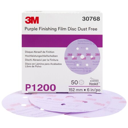 Hookit PrpFinishFilmDiscDF30768 6", PK200