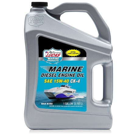 Marine Sae 15W-40 Cj-4 Oil,1 gal.