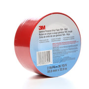 Vinyl Tape,Red,2" x 36 yd.,5 mil