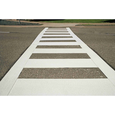 Marking Tape, 30 yd Length, 4 in Width, White