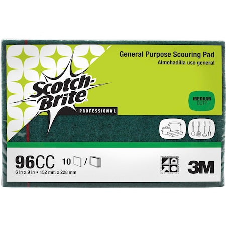 Sponge, Scrub, Scotchbrite, PK10